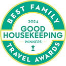 Good Housekeeping Best Family Travel Award 2024